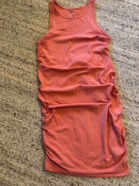 Fitted maternity dress | 95% cotton